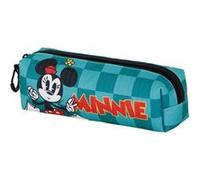 Minnie Mouse Indigo-Trousse Carré Fan 2.2, Turquoise, 22 x 9 cm