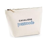 Trousse Cavaliere Passionnee - Pouch Case - Idée Trousse Rangement Cadeau Anniversaire Fête Original Famille Travail Départ Collègue Retraite Noël. - Bleu - 2