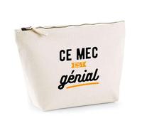 Trousse Ce Mec est Génial | Pochette Toilette Maquillage | Idée Cadeau Copain Ami Humour Drôle Marrant Original Anniversaire Fête
