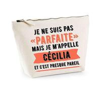 Trousse Cécilia Parfaite | Pochette Toilette Maquillage Idée Sac Cadeau
