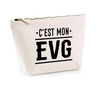 Trousse C'est Mon EVG 2 | Pochette Toilette Maquillage | Idée Cadeau EVG Humour Original Enterrement de Vie de Garçon Mari Mariage Drôle Unique