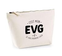 Trousse C'est Mon EVG | Pochette Toilette Maquillage | Idée Cadeau EVG Humour Original Enterrement de Vie de Garçon Mari Mariage Drôle Unique