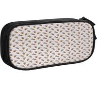 Trousse Chow Dog Bowl Bone 680, Grande Capacité Grande Pochette Porte-Stylo