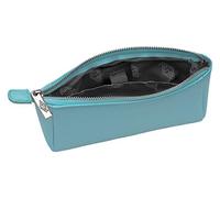 Trousse 'Clutch Metallic' turquoise