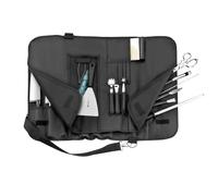 Trousse coutellerie souple vide avec bandoulière pour 12 pieces