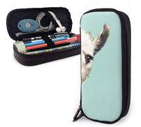 Trousse ¿¿ Crayons Bubble Gum Sneaky Lama En Vert Trousse ¿¿ Crayons Mignonne Trousse ¿¿ Crayons Compartiments Grand Sac ¿¿