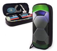 Trousse ¿¿ Crayons Cool Football Football Noir Pochette ¿¿ Crayons Grande Trousse En Cuir Dr?Le Organisateur Statio