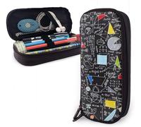 Trousse ¿¿ Crayons Retour ¿¿ L'¿¿Cole Algebra Noir Pochette ¿¿ Crayons Funny Big Pen Bag Organisateur De Grande Capacit¿¿ Sac De P