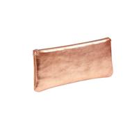 Trousse cuir plate CLAIREFONTAINE irisé Cuivre Marron