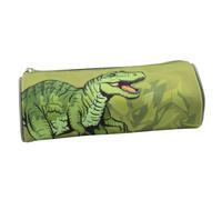 Trousse Cylindrique Dinosaure T?rex Polyester Vert/blanc/orange TU