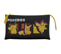 Trousse - Cyp Brands - Pokémon - Noir - Zippée - Mixte