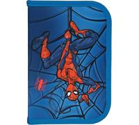 Trousse D`Étudiant Remplie Spider Man-Trousse À Crayons Avec Des Stylos Et Des Accessoires De Haute Qualité-Idéal Pour L`École,Les Loisirs Et Les Déplacements-À Partir De 6 Ans