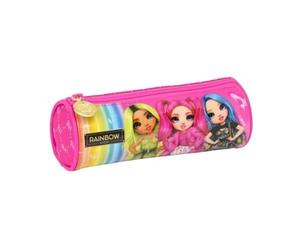 Trousse d'Ã©colier cylindrique Rainbow High Fuchsia (20 x 7 x 7 cm) Rose