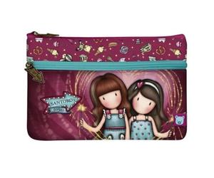 Trousse d'Ã©colier Gorjuss Fireworks Bordeaux (23.4 x 15.5 x 1.5 cm) Rouge