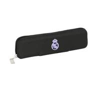 Trousse d'Ã©colier Real Madrid C.F. Noir Blanc (20 x 5.5 x 2 cm) Blanc