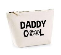 Trousse Daddy Cool | Pochette Toilette Maquillage | Idée Cadeau Papa Père Humour Original Noël Anniversaire Fête des Pères Famille Amour Naissance Retraite