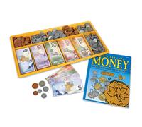 Trousse d'argent canadien pour la classe de Learning Resources : argent fictif pour les enfants de la maternelle la terminale | 5 ans et plus