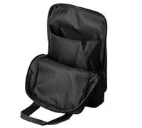 Trousse d'art, organiseur de livre de coloriage | Protection de livre portable avec fenêtre transparente | Accessoires d'école noire | Sac de livre réutilisable pour et filles, multicolore,