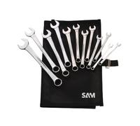 Trousse de 12 cles mixtes 8 a 22 mm SAM OUTILLAGE - 50NTR12 22