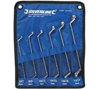Trousse de 6 clés à oeil double bi-coudées Silverline G