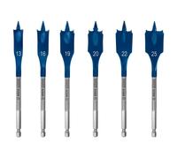 Trousse de 6 mèches plates SelfCut Speed 13 - 25 mm - BOSCH EXPERT - 2608900333