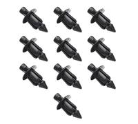 Trousse de boulons Accessoires De Moto Pièces 10/20/30 Pièces 6mm Rivet Noir Carénage Garniture Du Panneau De Fixation Clips À Vis(10 pièces)