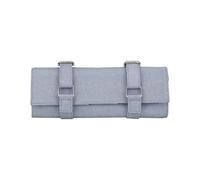 Trousse de coiffure, Salon de coiffure styliste ciseaux barbier cisaillement outils support étui sac(Blue 28cmx11cm)