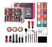 Trousse de Complète avec Étui Fards à Paupières, Rouge à Lèvres, Blush