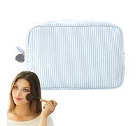 Trousse De Cosmétiques Multifonction,Trousse De Toilette Portable Grande Capacité | Trousse De Toilette avec Zip Pochette De Voyage Esthétique pour Femmes Salle De Sport Camping Plage École