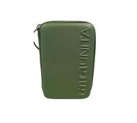 Trousse de couleur Untia ONE TIME complète à 3 compartiments 1 zip - NOUVELLE COLLECTION 2025 2026 PAS SEULEMENT PAPIER, vert militaire, 22x15x7 cm, Trousse scolaire