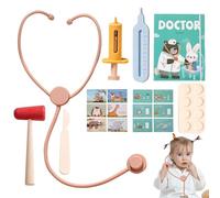 Trousse De Docteur,Jouet Médecin - Stéthoscope Et Accessoires pour Jeu De Rôle Médical Enfant École Maternelle