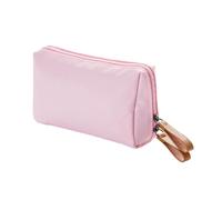Trousse de maquillage 2023 - Trousse de toilette - Sac de rangement pour la maison et les voyages - Sac de maquillage étanche en nylon, rose