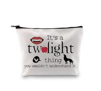 Trousse de maquillage à fermeture éclair pour les fans de la série télévisée It's A Twil Thing Thing You Wouldn't Understand It (Twilight Thing Bag EU)