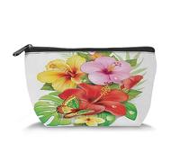 Trousse de maquillage à thème léopard, trousse de maquillage pour femme, imprimé léopard coloré, grande capacité, trousse de toilette de voyage, organisateur d'accessoires, gris noir, Multicolore_24,