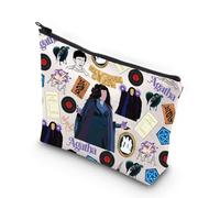 Trousse de maquillage Agatha pour fans d'Agatha, cadeaux Down The Witches Road Cadeaux Rio et Agatha Sac à fermeture éclair The Coven Cadeaux, Welcome Cave Uk1