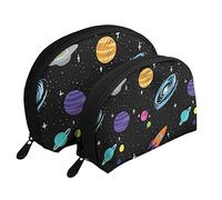 Trousse de Maquillage Alien in The Universe, Pochette de Voyage pour Femmes et Filles