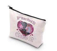 Trousse de maquillage amusante avec inscription « If You Feel It Chase It », Chase It Bag UK, SAC