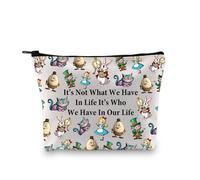 Trousse de maquillage amusante inspirée du dessin animé « It's Not What We Have in Life It's Who We Have in Our Life », It's Not What We Have in Life-Princess