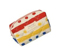 Trousse de maquillage arc-en-ciel tendance pour filles et femmes, grande capacité, trousse de toilette, organiseurs de maquillage de voyage avec fermeture éclair, Paquet octogonal, Beauté de masse