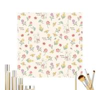 Trousse de maquillage autocollante en tissu plat | Trousse de maquillage peu encombrante Organisateur de Sac cosmétique Organisateur - Sac de rangement à forte adhérence, sac cosmétique autocollant,