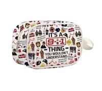 Trousse de maquillage avec fermeture éclair « It's A Thing You Wouldn't Understand TV Show Lover », Fireman MB UK, 0