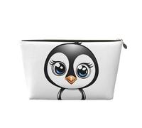 Trousse de maquillage avec imprimé « I Love Penguins » - Pour sac à main, sac de maquillage de voyage, trousse de beauté étanche pour femmes et filles, doré, Taille unique, Trousse de beauté