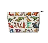 Trousse de maquillage avec imprimé poissons de mer tropicaux, petite trousse de maquillage pour sac à main en velours côtelé multifonctionnelle avec fermeture éclair en métal pour femmes et filles
