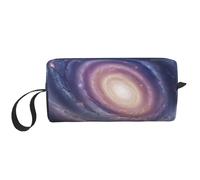 Trousse de maquillage avec imprimé tournesol pour femme et fille - Portable - Trousse de maquillage de voyage avec poignée, Spirale spatiale énergie cosmique, Taille unique, Trousse de maquillage