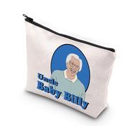 Trousse de maquillage avec pierres précieuses pour oncle Billy Freeman - Cadeau pour oncle Billy - Cadeau de la Bible Bonkers - Avec fermeture éclair, Uncle Billy UK