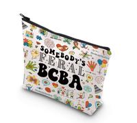 Trousse de maquillage BCBA Cadeau Comportement Enseignant Cadeau Spécialiste Comportement Cadeau Analyse Comportement Sac cosmétique, BCBA UK