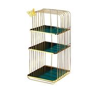 Trousse De Maquillage Boîte de Rangement à Trois Couches en métal de Bureau Boîte de Rangement à Trois Couches Rangement de Soins de Soins de Bureau Convient for la Chambre à Coucher de Salle de Bain