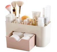 Trousse De Maquillage Boîte de rangement cosmétique de rack multi-compartiments avec dresseur de rangement support de brosse for la salle de bain commode de la chambre à coucher Organiseur De Parfum(A