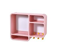 Trousse De Maquillage Boîte de Rangement cosmétique Murale perforée Gratuite étagère de Salle de Bain boîte de Rangement Rouge à lèvres conteneur de Soins de la Peau 1 Paquet Organiseur De Parfum(C)