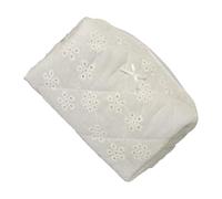 Trousse de maquillage brodée | Organiseur de maquillage pour articles de toilette - Trousse de rangement élégante pour femme et fille, Arc en dentelle, Voir description, Voir description